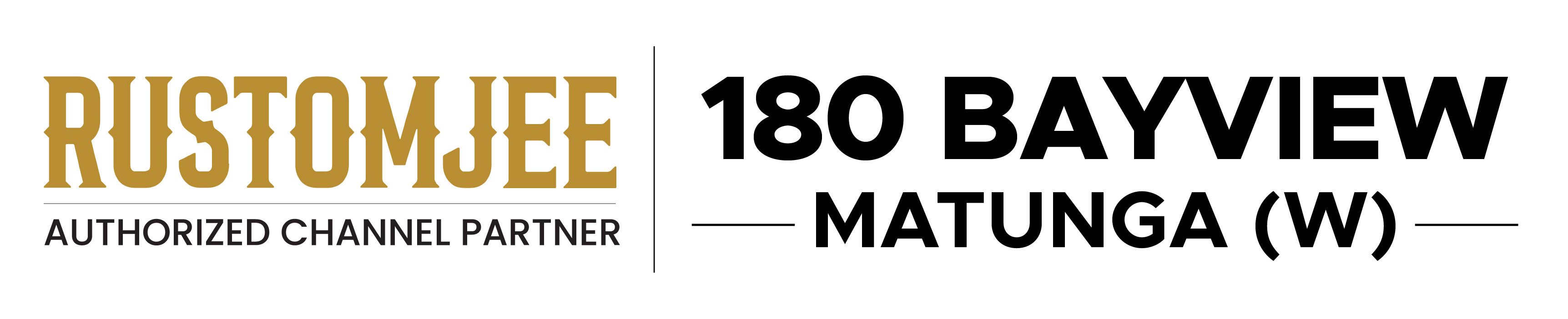 Rustomjee 180 Bayview Logo - Rustomjee Group